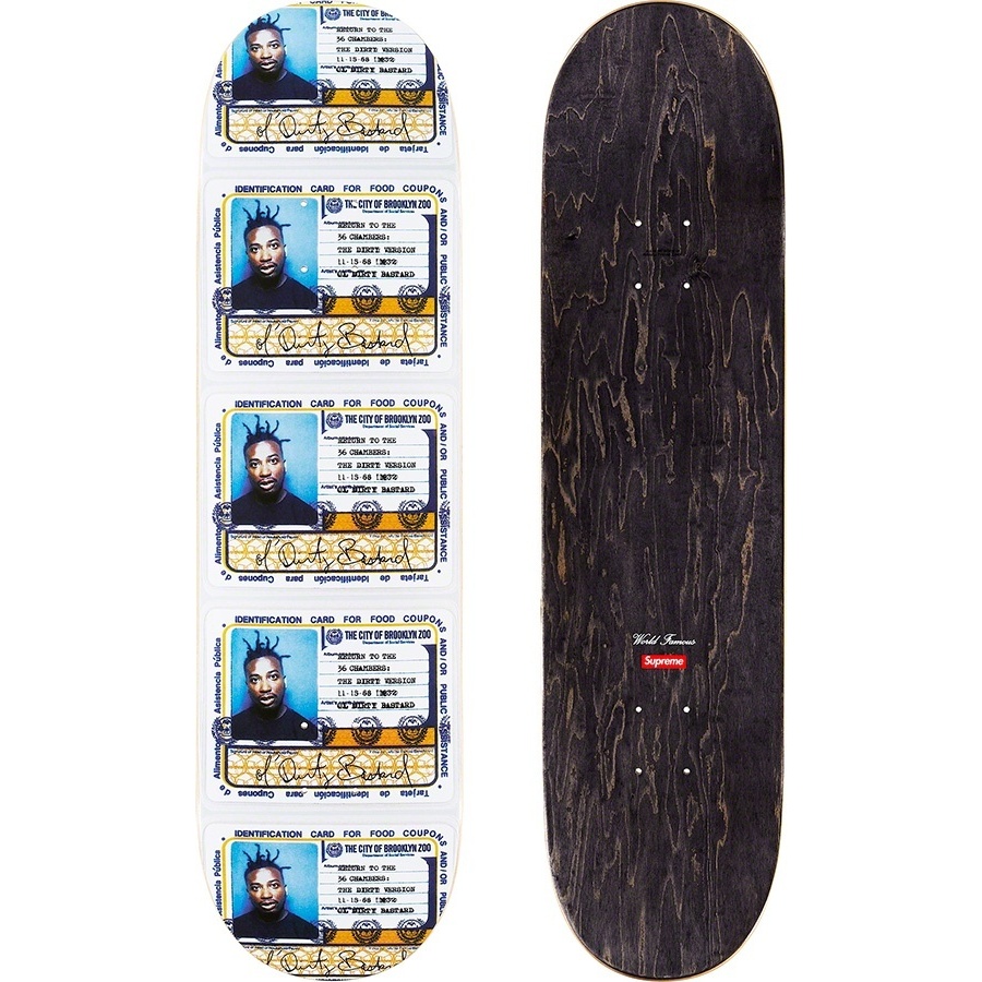 19S/S Supreme Ol' Dirty Bastard デッキ Ol' Dirty Bastard Skateboard - spring/summer 2019 - Supreme