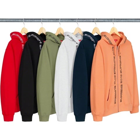Supreme Topline Zip Up Sweatshirt - $168.00