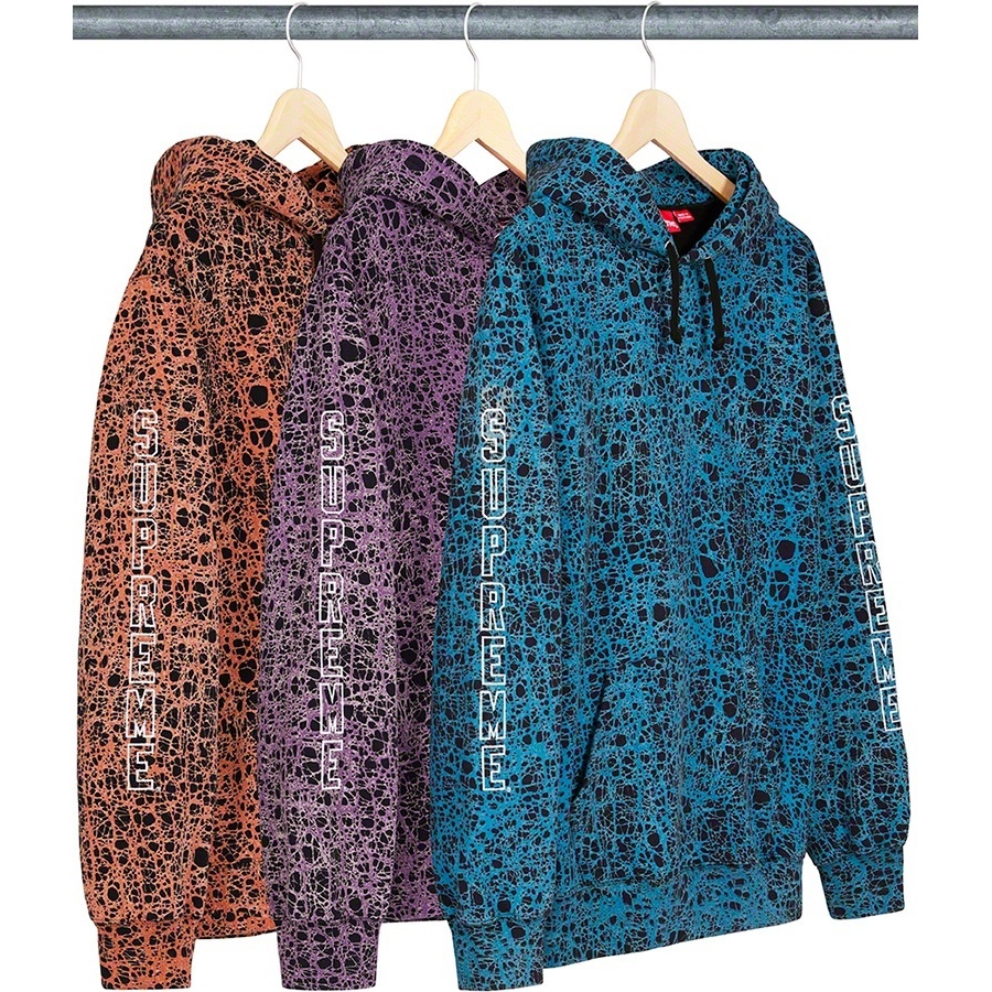 Marble Hooded Sweatshirt - spring/summer 2019 - Supreme