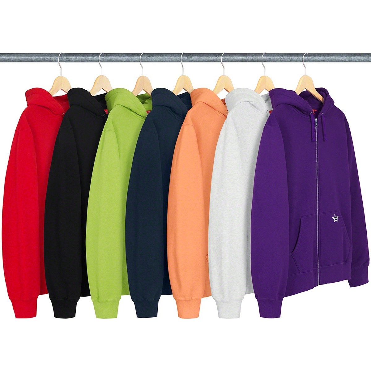トップス XL Supreme Star Zip Up Sweatshirt 2019SS Star Zip Up Sweatshirt - spring/summer 2019 - Supreme