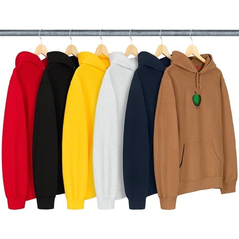 シュプリーム　りんご　パーカー Apple Hooded Sweatshirt - spring/summer 2019 - Supreme
