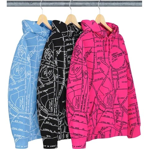 パンツ Supreme Gonz Embroidered Map Sweatshort Gonz Embroidered Map Hooded Sweatshirt - Supreme
