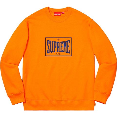 Warm Up Crewneck - spring/summer 2019 - Supreme