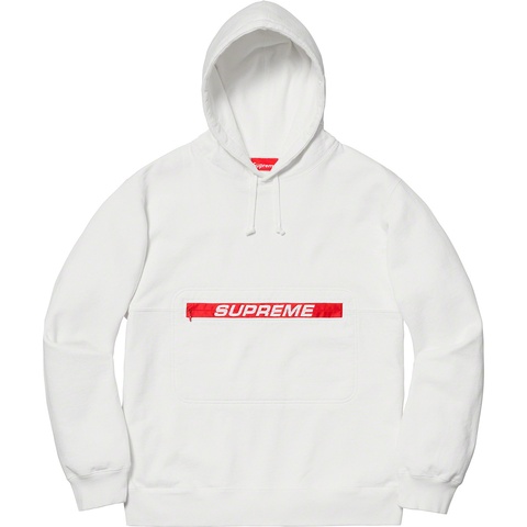Zip Pouch Hooded Sweatshirt - spring/summer 2019 - Supreme