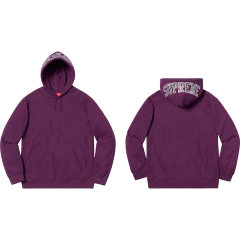 Supreme Sequin Arc Hooded Sweatshirt - Colorway