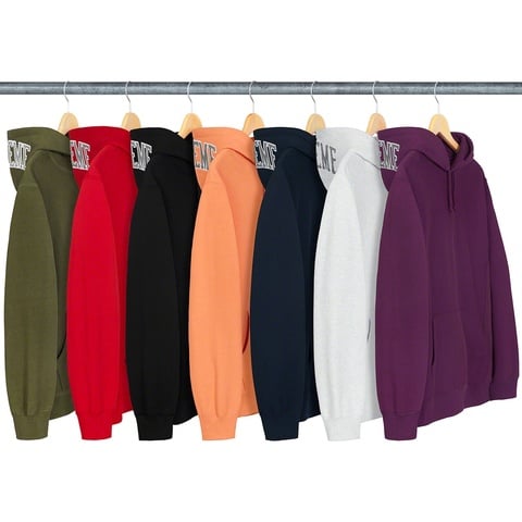 Supreme Sequin Arc Hooded Sweatshirt - $158.00