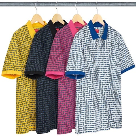 Supreme Foulard Polo - $98.00