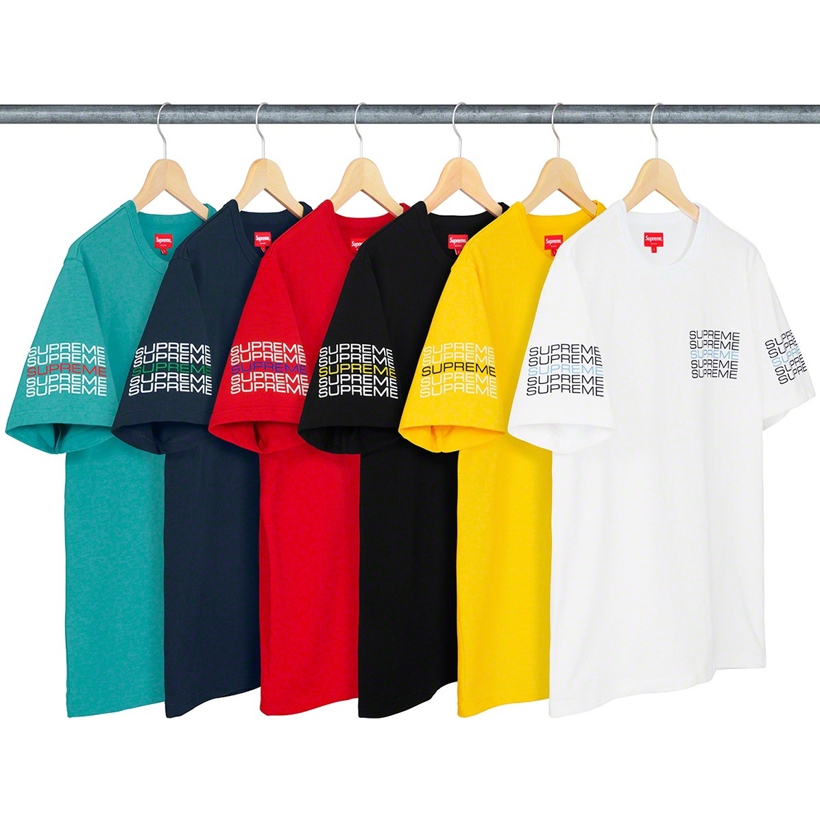 Supreme Stack Logo Tee (spring/summer 2019) - $78.00