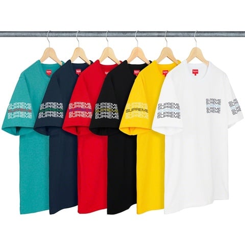 Supreme Stack Logo Tee - $78.00