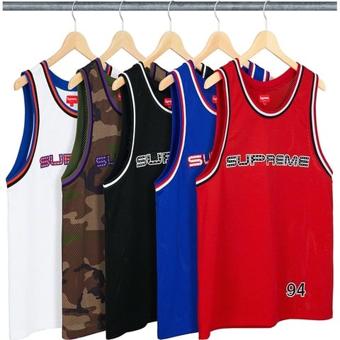 Rhinestone Basketball Jersey - spring/summer 2019 - Supreme