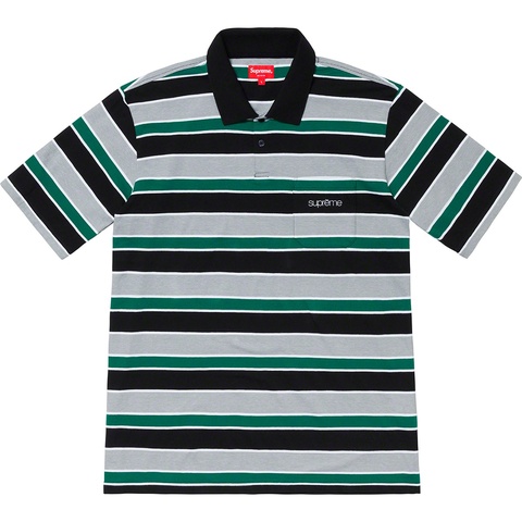 Classic Logo Stripe Polo - spring/summer 2019 - Supreme