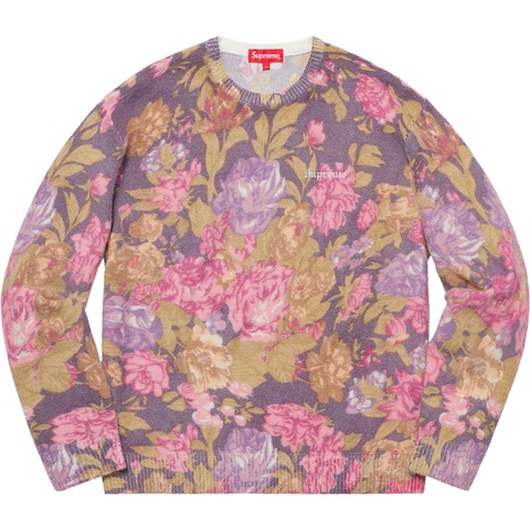 Printed Floral Angora Sweater - spring/summer 2019 - Supreme
