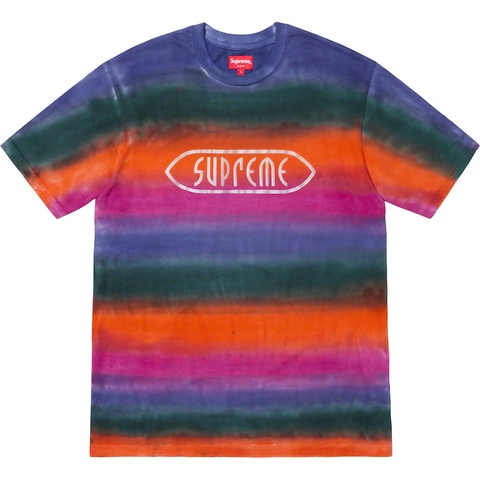 Supreme Rainbow Stripe Tee - Colorway