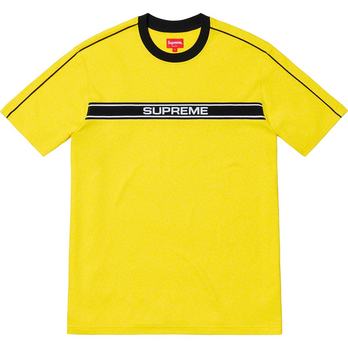 Supreme Chest Stripe Logo S S Top (SS19) - $88
