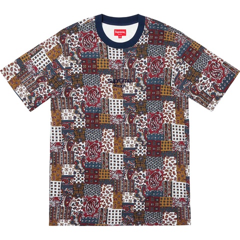 Supreme Patchwork Paisley S/S Top - Colorway