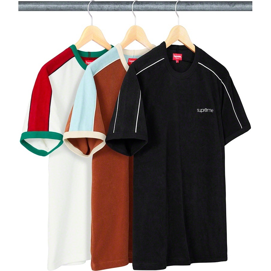 Shoulder Stripe Terry S/S Top - spring/summer 2019 - Supreme