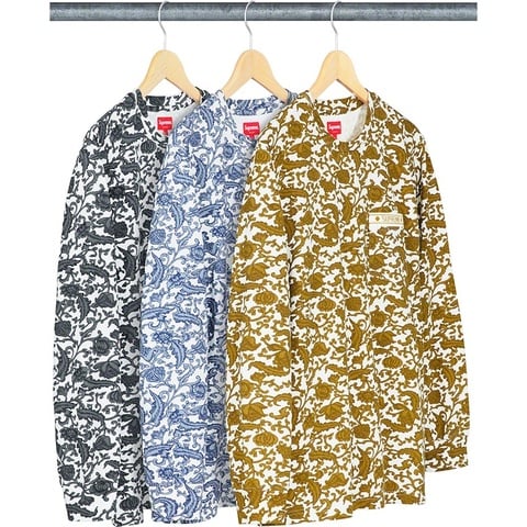 Supreme Damask L/S Top - $110.00