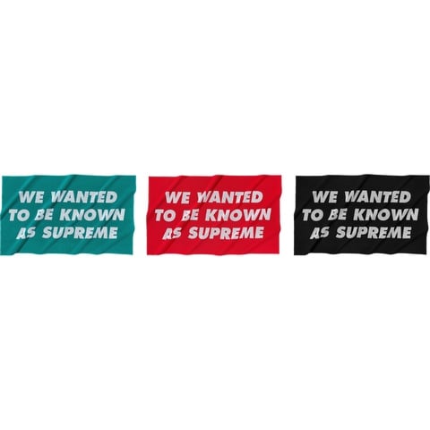 we wanted to be known as supreme タオルケット Known As Towel - spring/summer 2020 - Supreme