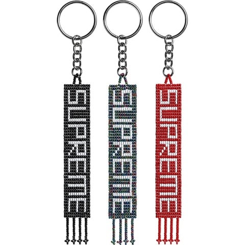 Supreme Beaded Keychain - $24.00