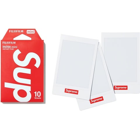 Supreme Supreme®/Fujifilm instax® Mini Instant Film (Pack of 10) - $18.00