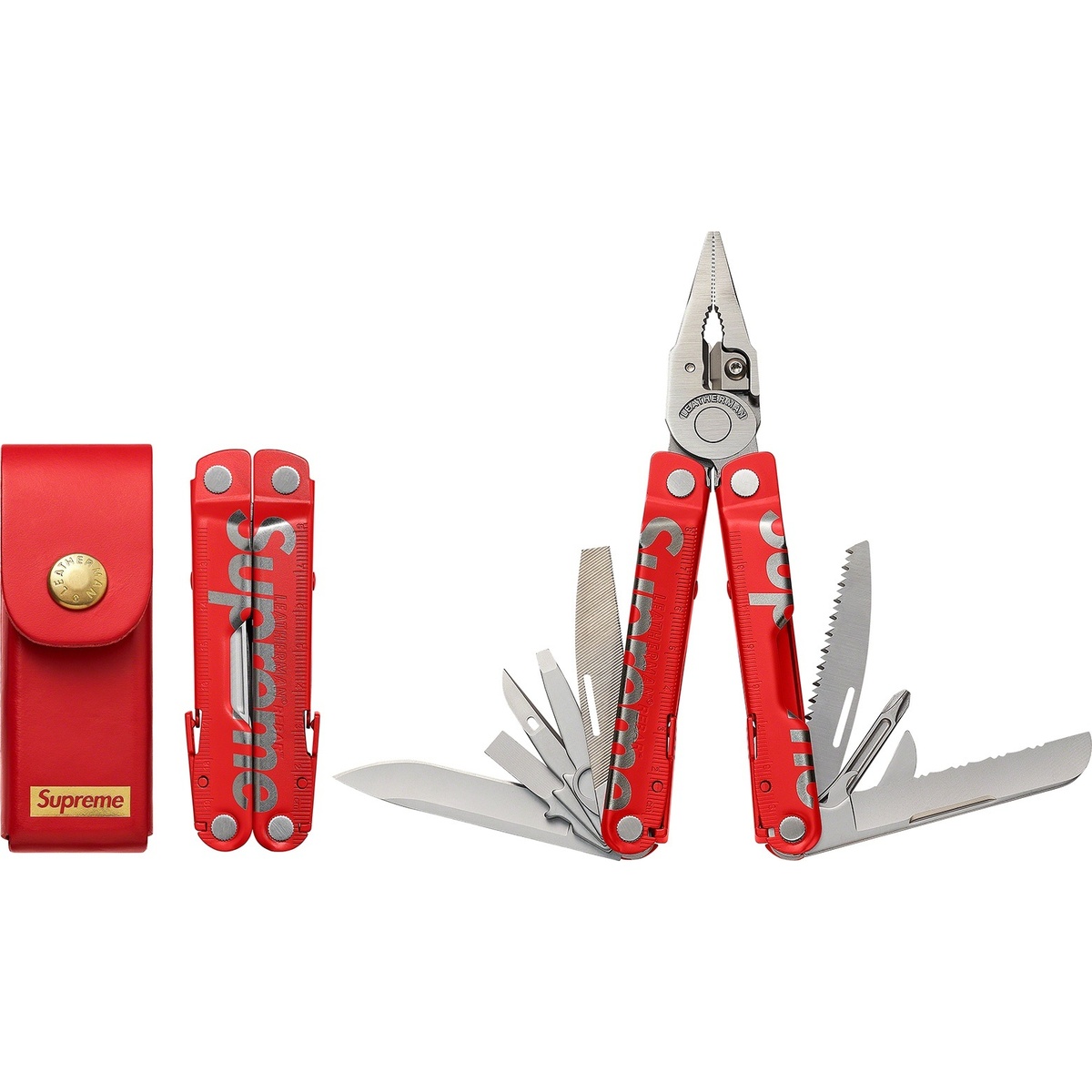 SUPREME leatherman multitool レッド 赤 Supreme®/Leatherman® Rebar® - spring/summer 2020 - Supreme