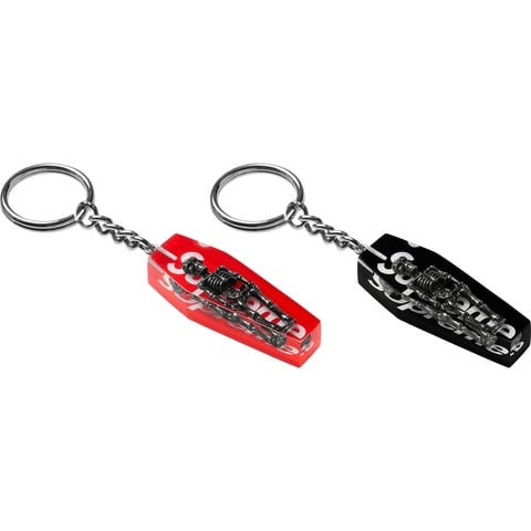 Supreme シュプリーム スカルキーホルダー レッド、ブラック Skeleton Keychain - spring/summer 2020 - Supreme