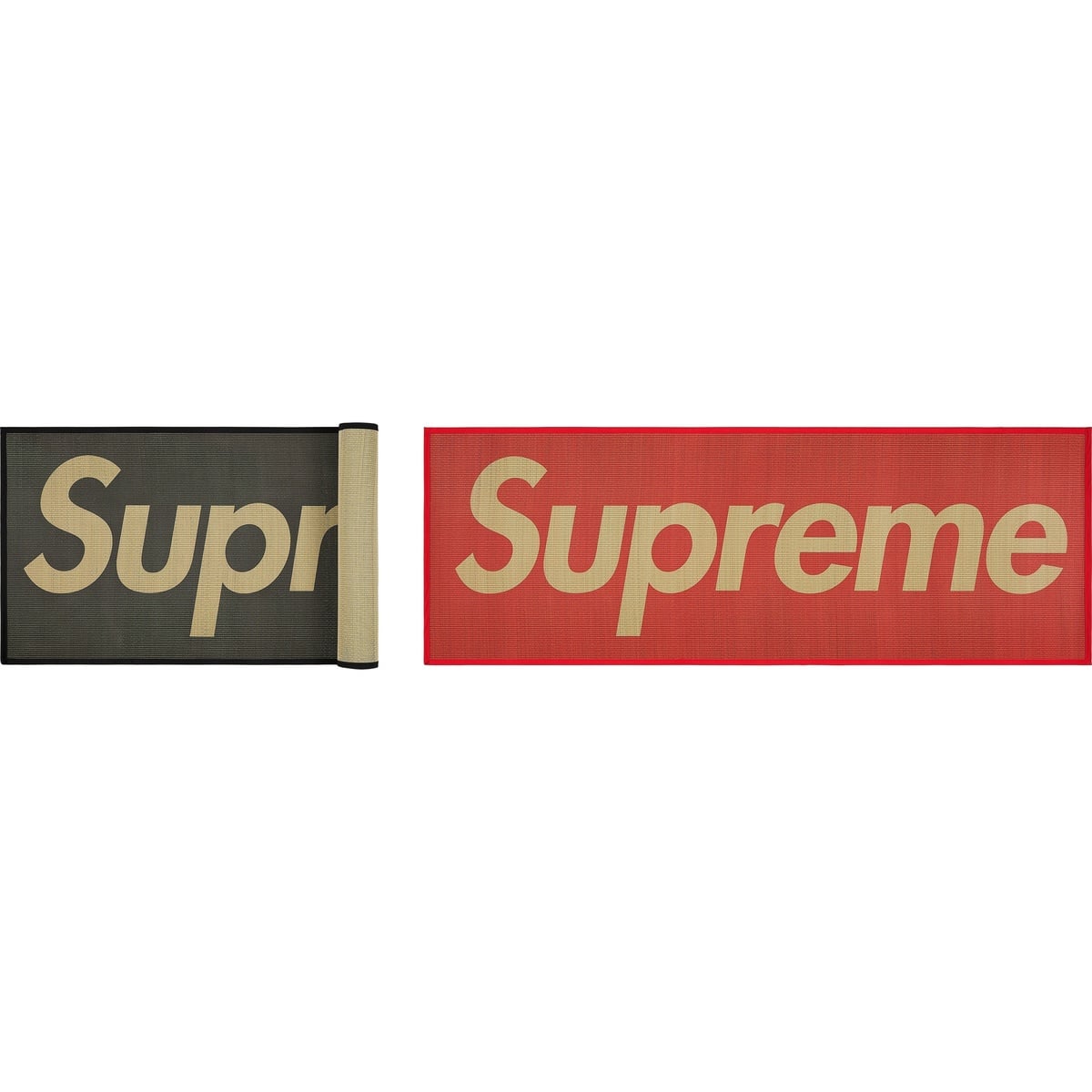 アクセサリー supreme woven straw mat black Woven Straw Mat - spring/summer 2020 - Supreme