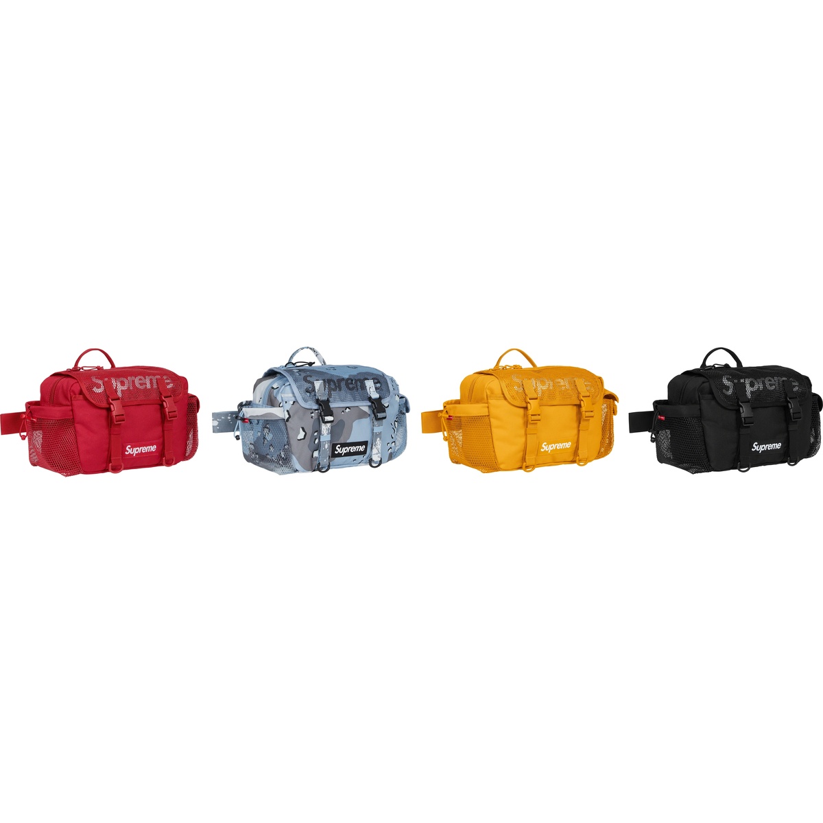 【とやん】　　Supreme　2020ss　Waist　Bag Supreme-Waist-Bag-SS20-Black.