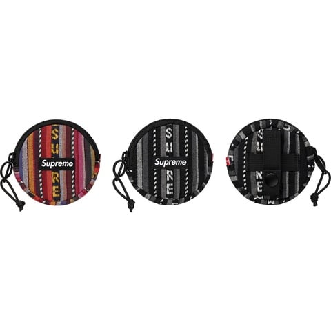 Supreme シュプリーム WovenStripe CoinPouch Spring/Summer 2020 Preview – Supreme