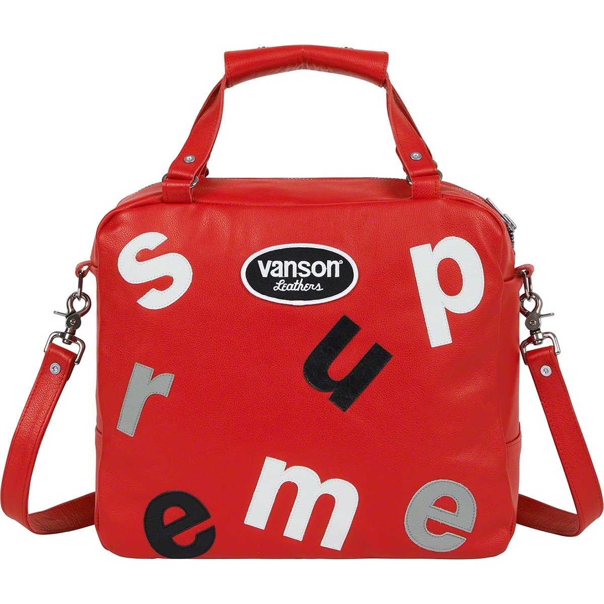 Supreme Supreme Vanson Leathers Letters Bag (SS20) - $328