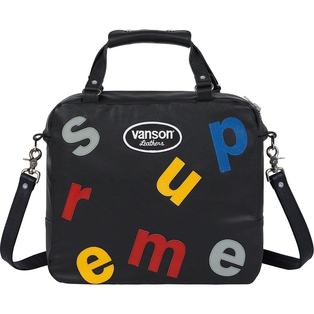 Supreme Supreme Vanson Leathers Letters Bag (SS20) - $328