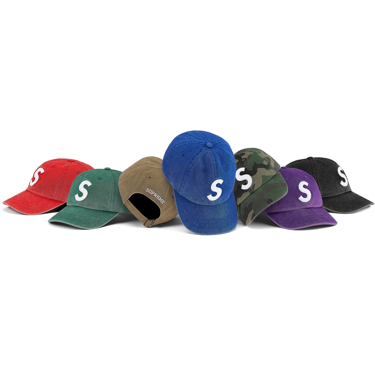 Pigment Print S Logo 6-Panel - spring/summer 2020 - Supreme