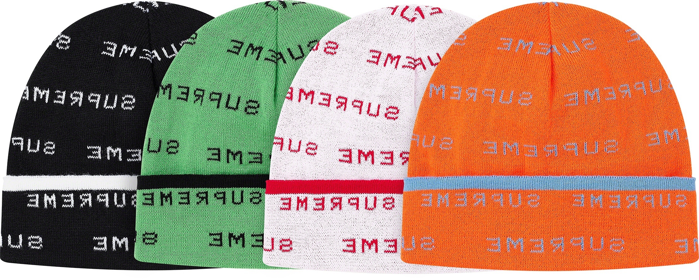 帽子 Supreme - Repeat Beanie 2017FW1005016 Supreme Zig Zag Stripe Beanie (FW17) - $32