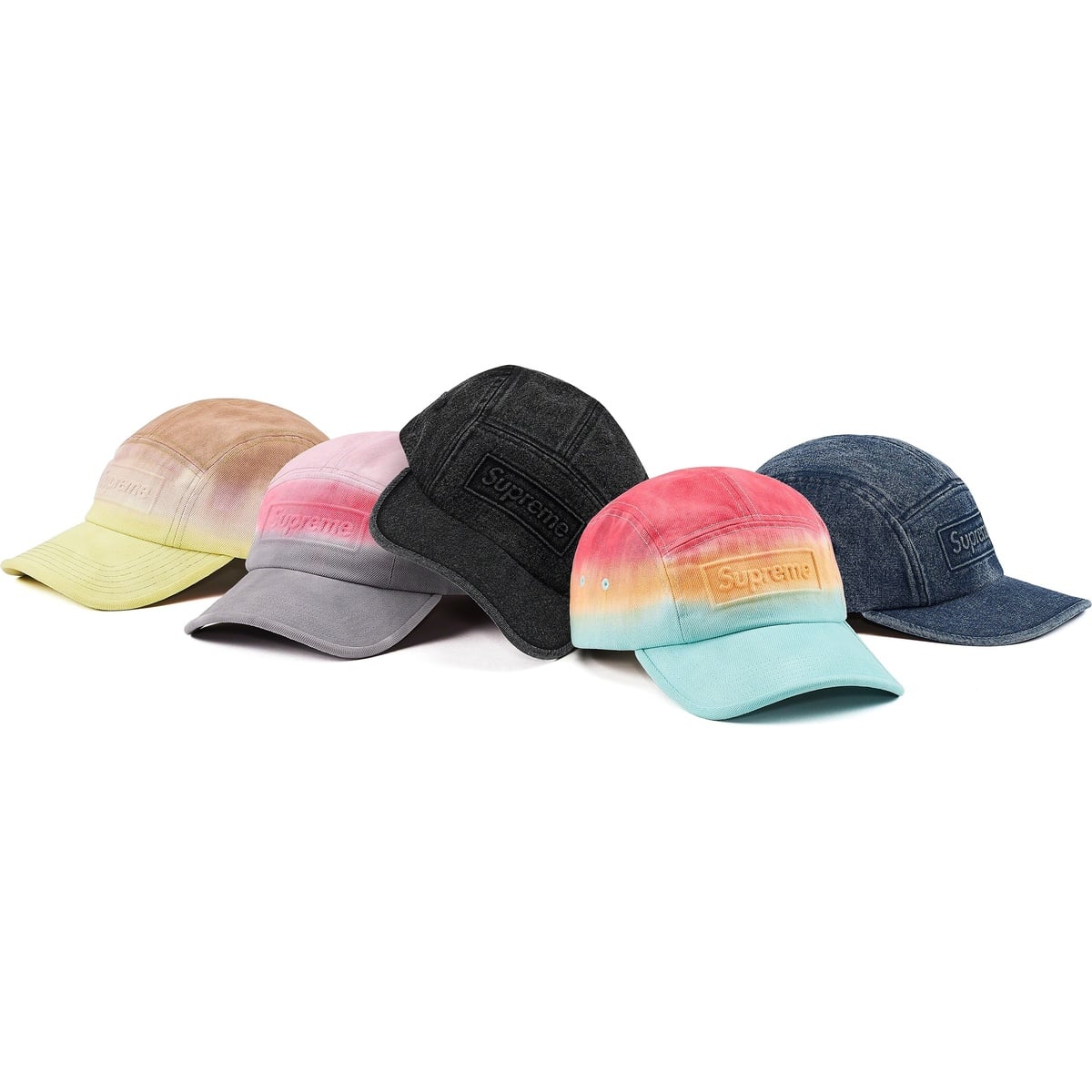 Embossed Denim Camp Cap - SupremeCommunity