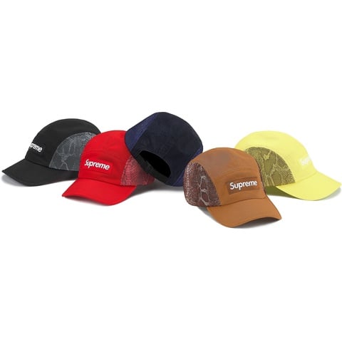 Supreme Snakeskin Mesh Camp Cap - $48.00
