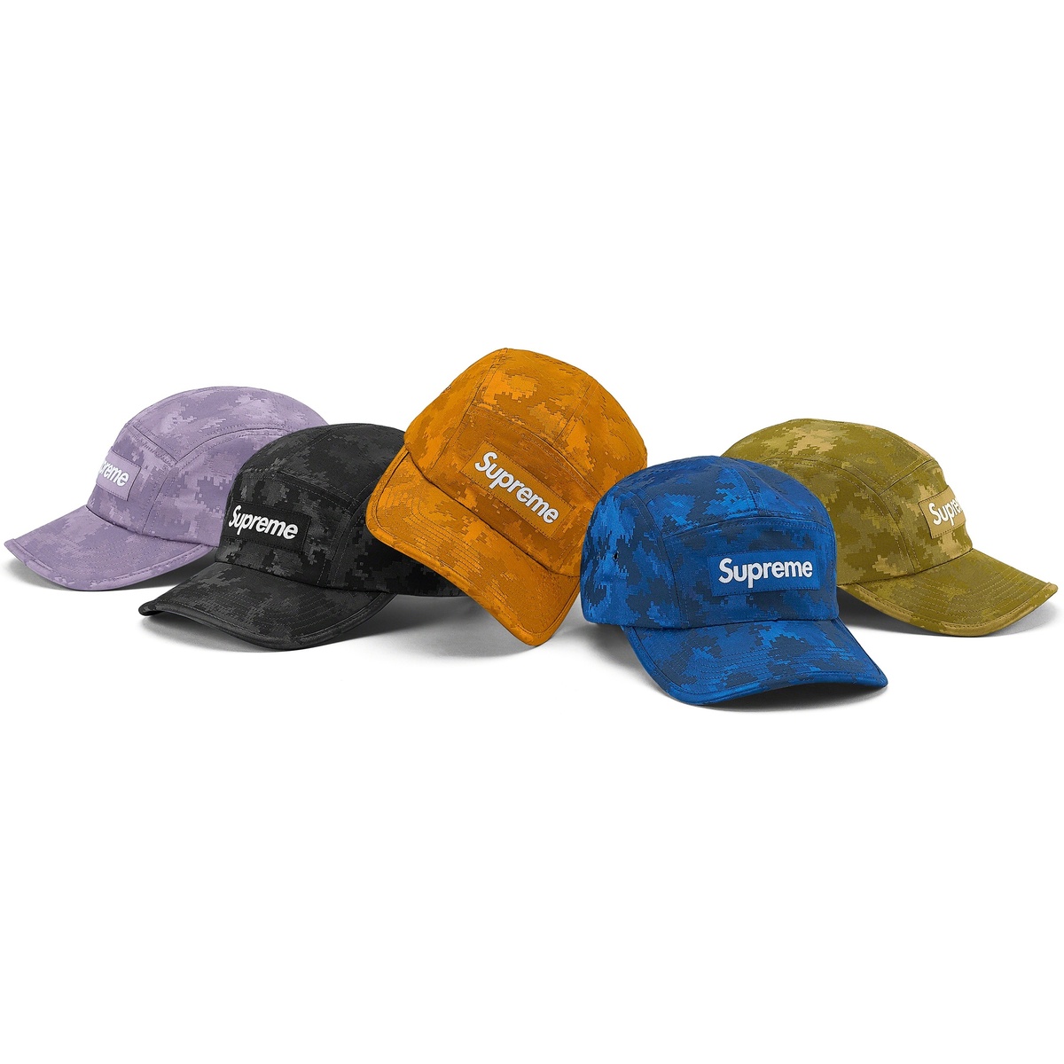 Satin Digi Camo Camp Cap - spring/summer 2020 - Supreme