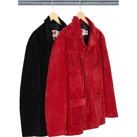 Supreme®/Schott® Fringe Suede Coat - Supreme