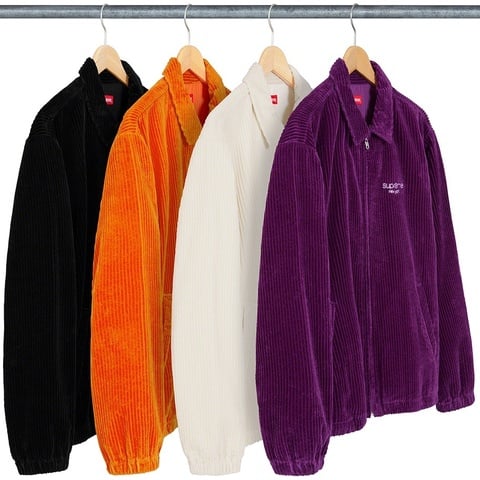 ジャケット・アウター supreme Corduroy Harrington Wide Wale Corduroy Harrington Jacket - Supreme