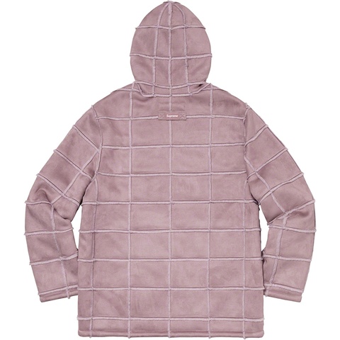 Supreme Faux Suede Patchwork Hooded Jacket - Colorway