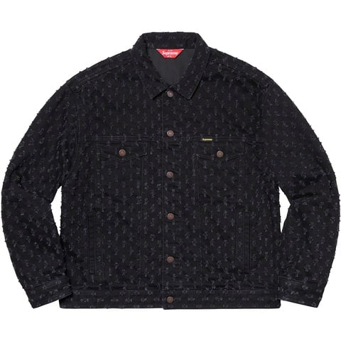 Hole Punch Denim Trucker Jacket - Supreme