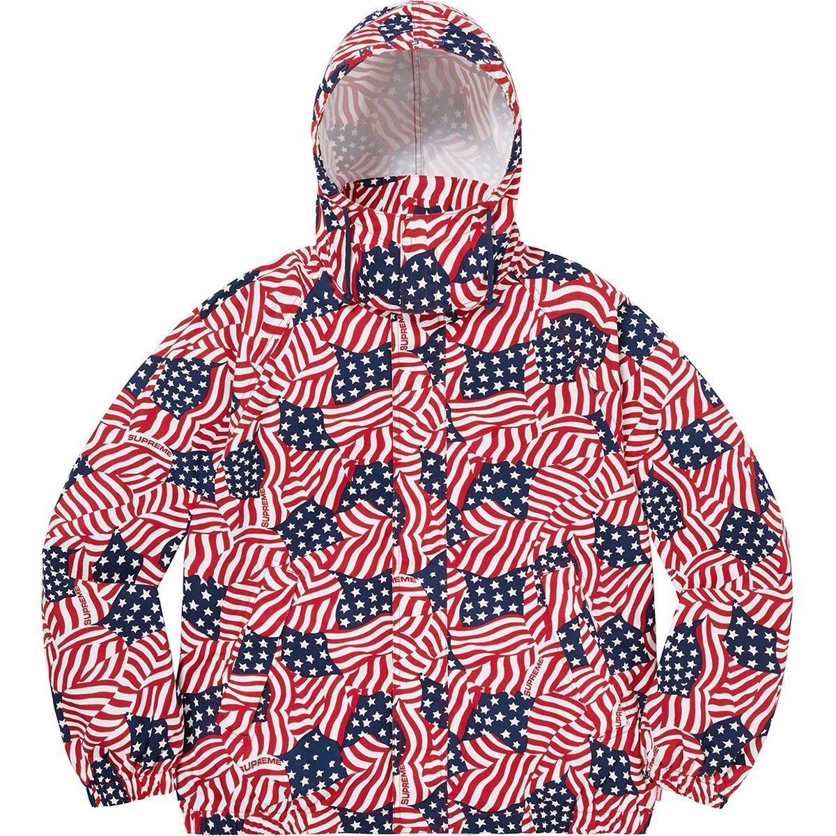 美品　Supreme Raglan Court Jacket 星条旗 Supreme Raglan Court Jacket (SS20) - $198