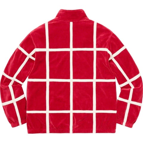 Grid Taping Velour Jacket - spring/summer 2020 - Supreme