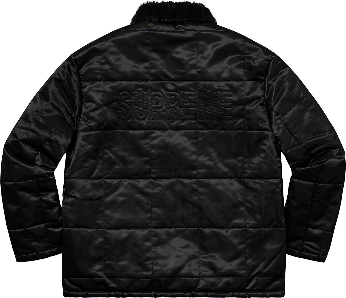 Supreme CORDURA ブラックダウンジャケット Supreme Quilted Cordura Lined Jacket (SS20) - $218