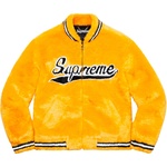 Supreme Faux Fur Varsity Jacket (SS20)