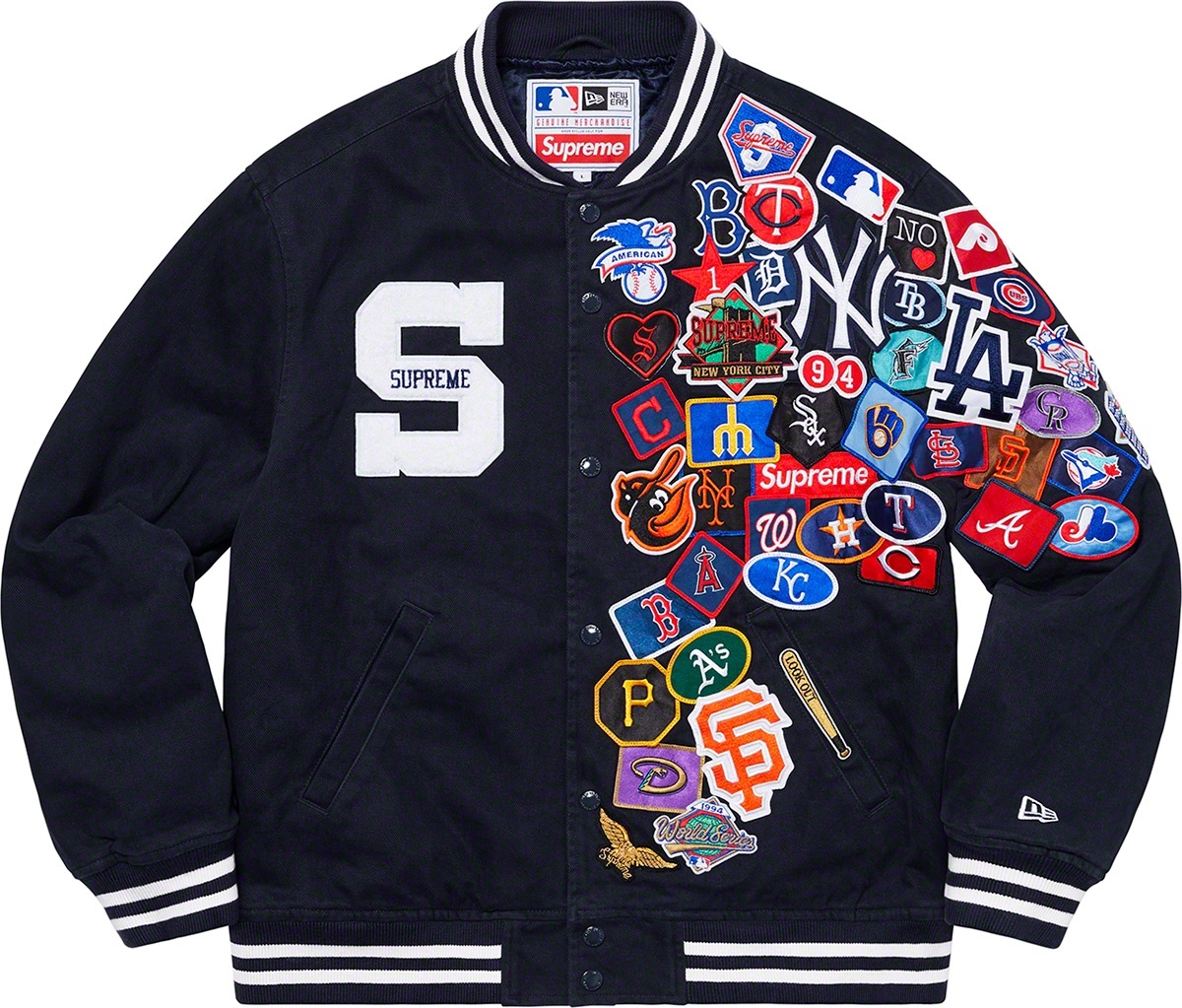 【希少】Supreme 05aw NY1994 Varsity Jacket Supreme シュプリーム 05AW NY 1994 VARSITY JACKET