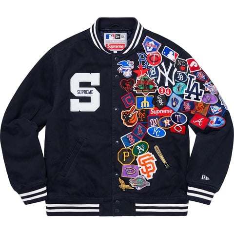 Supreme Supreme®/New Era®/MLB Varsity Jacket - Colorway
