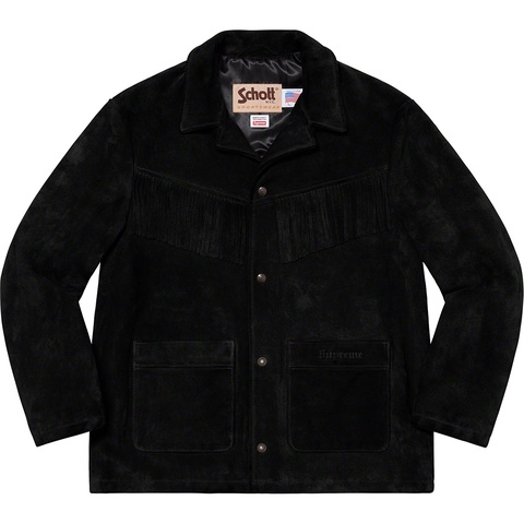 Supreme®/Schott® Fringe Suede Coat - Supreme