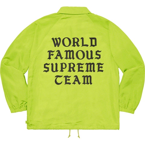Supreme World Famous Coaches Jacket - Colorway