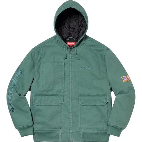 Supreme Canvas Hooded Work Jacket - Colorway