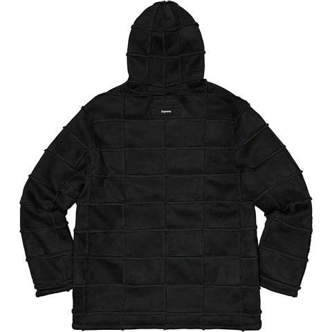 Supreme Faux Suede Patchwork Hooded Jacket - Colorway
